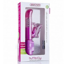 Shots Toys Butterfly Perfect Stimulation, розовый