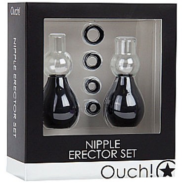 Shots Toys Nipple Erector Set, черный