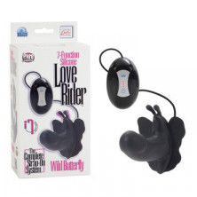 California Exotic Silicone Love Rider Wild Butterfly, черный