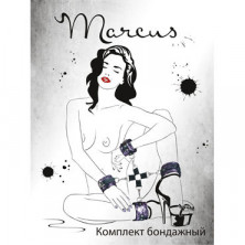 ToyFa Marcus Бондажный комплект, фиолетовый