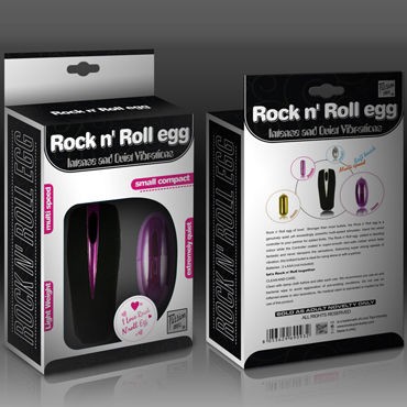 LoveToy Rock n Roll Egg, фиолетовое