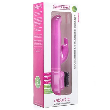 Shots Toys Rabbit II, розовый