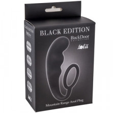 Lola Toys Back Door Mountain Range Anal Plug, черный