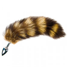 Anal Jewelry Plug Small Silver Tail