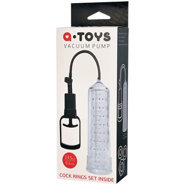 Toyfa A-toys Vacuum Pump 23,5 см, прозрачная