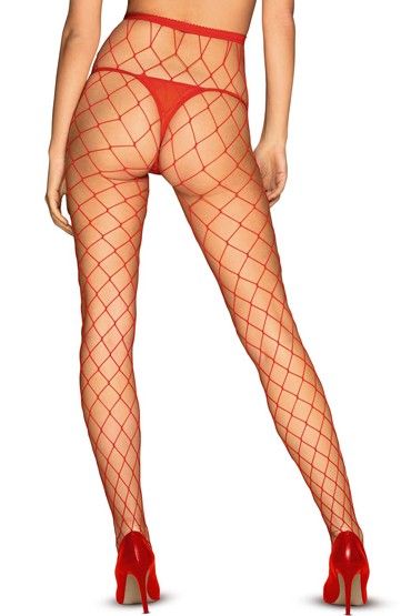 Obsessive Tights S812, красные