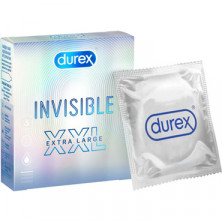 Durex Invisible XXL, 3 шт