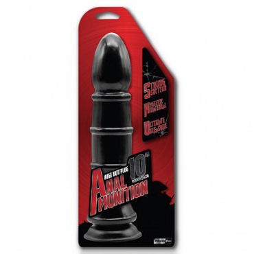 NMC Anal Munition Huge Butt Plug Ребристая, 25 см