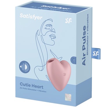 Satisfyer Cutie Heart, розовый