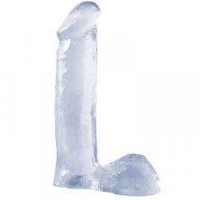 Pipedream Basix Rubber Works 19 см прозрачный