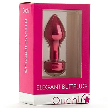 Ouch! Elegant Buttplug, розовая