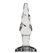 Shots Toys Bottom Line Butt Plug Model 5, 13 см прозрачная