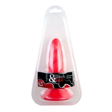 ToyFa Black&Red Анальная втулка, красная