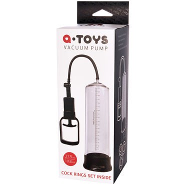 Toyfa A-toys Vacuum Pump 27,5 см, прозрачная
