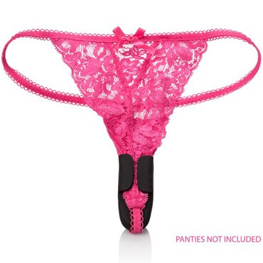 California Exotic Lock-N-Play Remote Petite Panty Teaser, черный