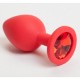 4sexdreaM Пробка силиконовая, красная