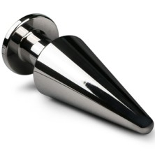 Sinner Metal Pointy Buttplug, серебристая