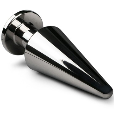 Sinner Metal Pointy Buttplug, серебристая