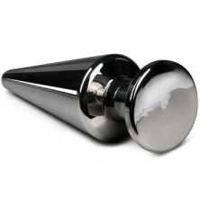 Sinner Metal Pointy Buttplug, серебристая