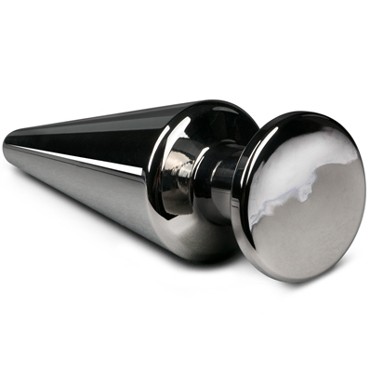 Sinner Metal Pointy Buttplug, серебристая