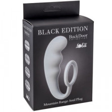 Lola Toys Back Door Mountain Range Anal Plug, серый