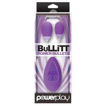 NS Novelties Power Play BuLLiTT Double, фиолетовое