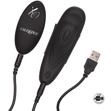 California Exotic Lock-N-Play Remote Panty Teaser, черный