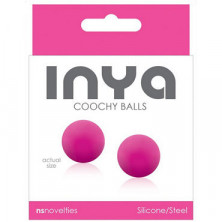 NS Novelties Inya Coochy Balls, розовые