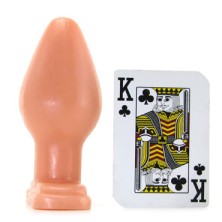 Topco Wildfire Down & Dirty Butt Plug 12 см, телесная