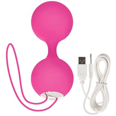 California Exotic Embrace Love Balls, розовый