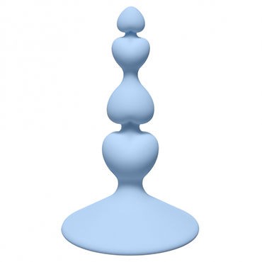 Lola Toys First Time Sweetheart Plug, голубая