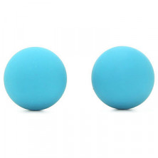 Doc Johnson Silicone Ben Wa Balls, голубые