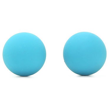 Doc Johnson Silicone Ben Wa Balls, голубые
