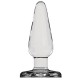 Shots Toys Bottom Line Butt Plug Model 1, 15 см прозрачная
