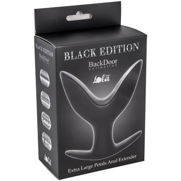 Lola Toys Back Door Extra Large Petals Anal Extender, черный