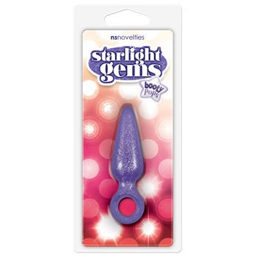 NS Novelties Starlight Gems Booty Pops мини, фиолетовая