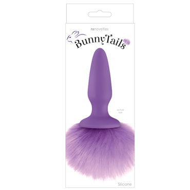 NS Novelties Bunny Tails, фиолетовая