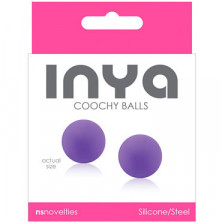 NS Novelties Inya Coochy Balls, фиолетовые
