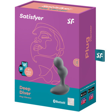 Satisfyer Deep Diver, серый