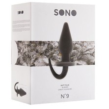 Shots Toys Sono Butt Plug №9, черная
