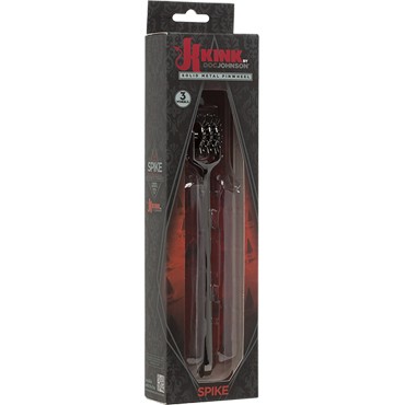 Doc Johnson Kink Spike Solid Metal Pinwheel 3 Wheels, серебристый