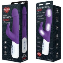 Hustler Slim Realistic Rabbit, фиолетовый