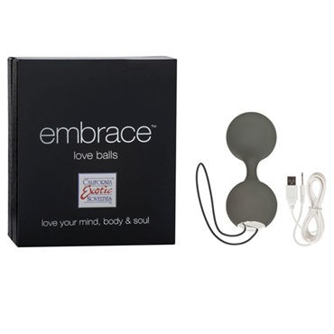 California Exotic Embrace Love Balls, серые