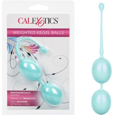 California Exotic Weighted Kegel Balls, голубые