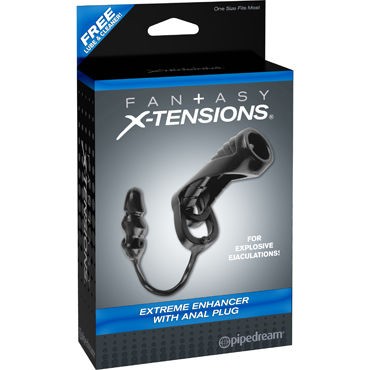 Pipedream Fantasy X-tensions Extreme Enhancer with Anal Plug