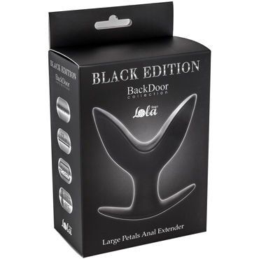 Lola Toys Back Door Large Petals Anal Extender, черный