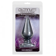 Doc Johnson Super Big End, серый