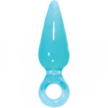NS Novelties Jolie Pleasures Plug Mini, голубая