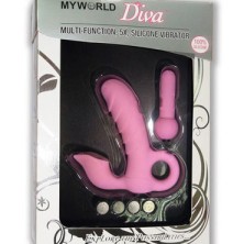 MyWorld вибратор, розовый