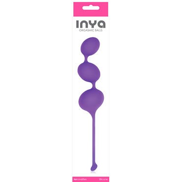 NS Novelties Inya Orgasmic Balls, фиолетовые